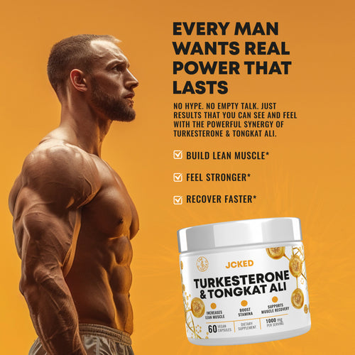 Turkesterone & Tongkat Ali: Power That Builds Real Strength