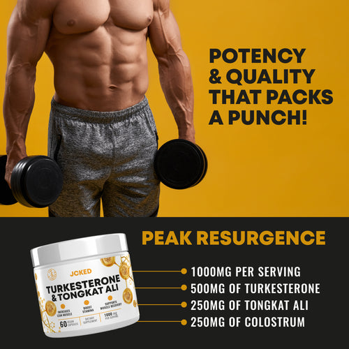 Turkesterone & Tongkat Ali: Power That Builds Real Strength