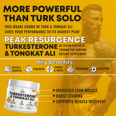 Turkesterone & Tongkat Ali: Power That Builds Real Strength