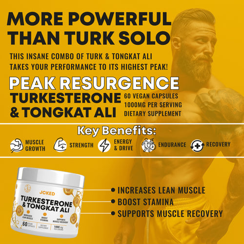 Turkesterone & Tongkat Ali: Power That Builds Real Strength
